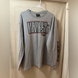 Harley-Davidson Green Mountain Vermont Long Sleeve Tee XL Biker Wear